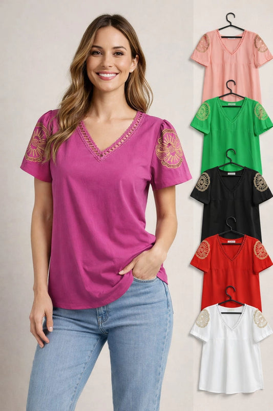 T-shirt Bordada