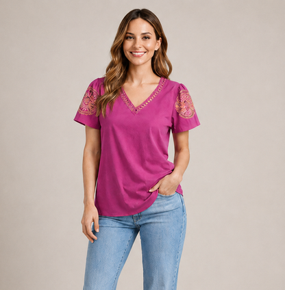 T-shirt Bordada