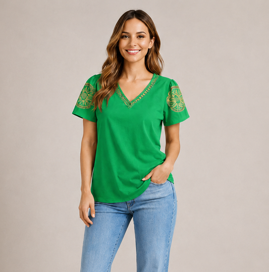 T-shirt Bordada