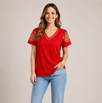 T-shirt Bordada