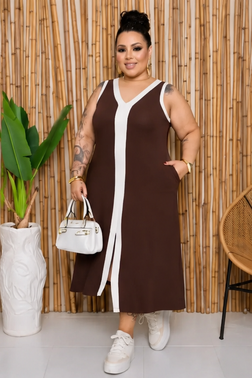 Vestido Modal Plus Size